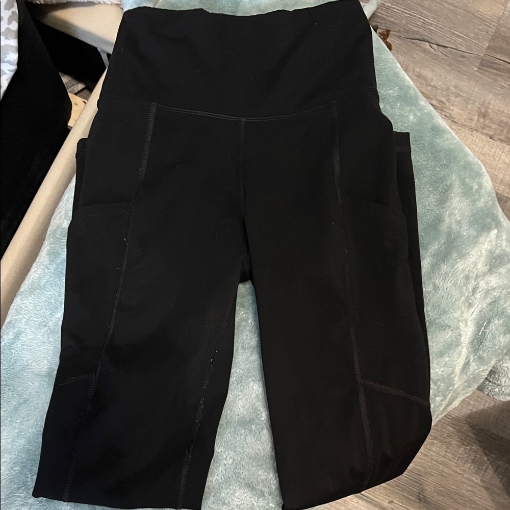 Women's Black High-Waisted Pants
